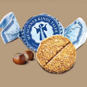 Kindl-Taler verpackt und unverpackt